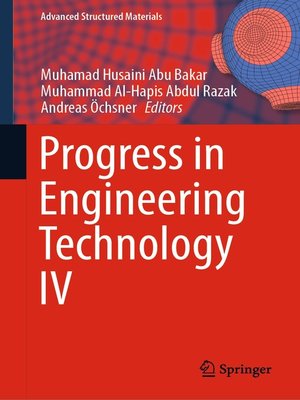 cover image of Progress in Engineering Technology IV
